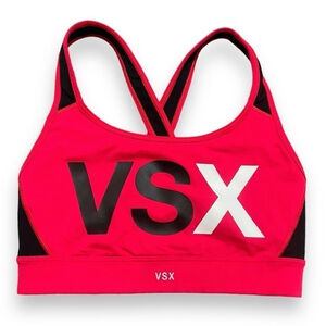 Victoria’s Secret VSX The Player Crossback Sports Bra Size Small, Red, From 2015